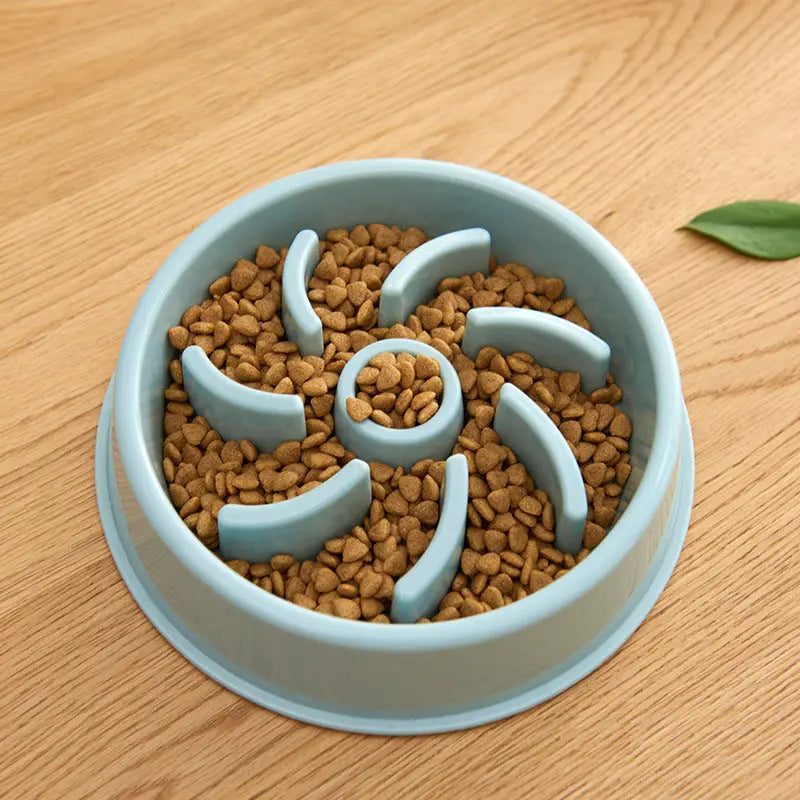 Premium Slow-Feed Pet Bowl — Choke-Prevention Design cj