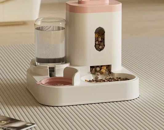 Premium Automatic Pet Bowl with Dual Water Supply System cj us