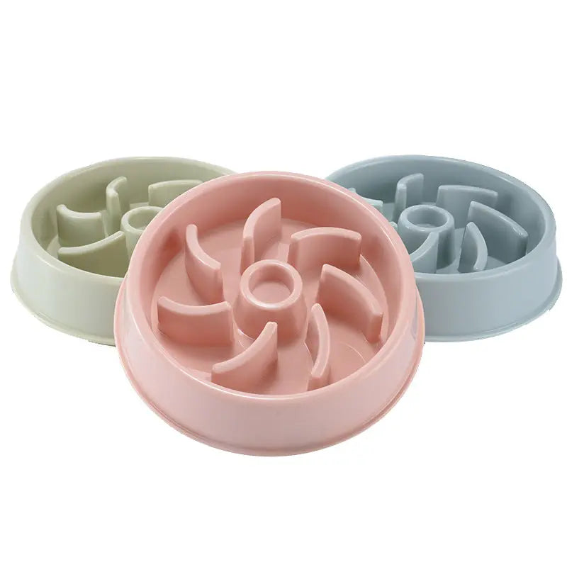 Premium Slow-Feed Pet Bowl — Choke-Prevention Design cj